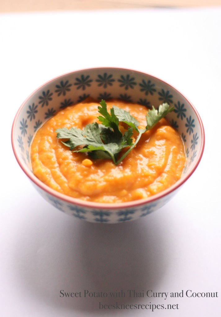 Sweet Potato with Thai Curry and Coconut